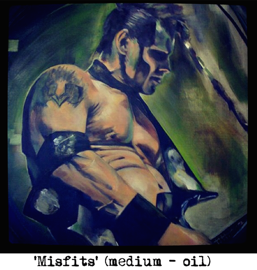 Misfit Oil Painting